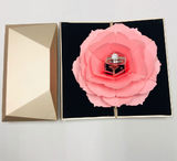 Rotating Tanabata Valentine's Knot Proposal Ring Box Gift Packaging Box