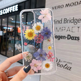 Real Dried Flower Mobile Phone Case